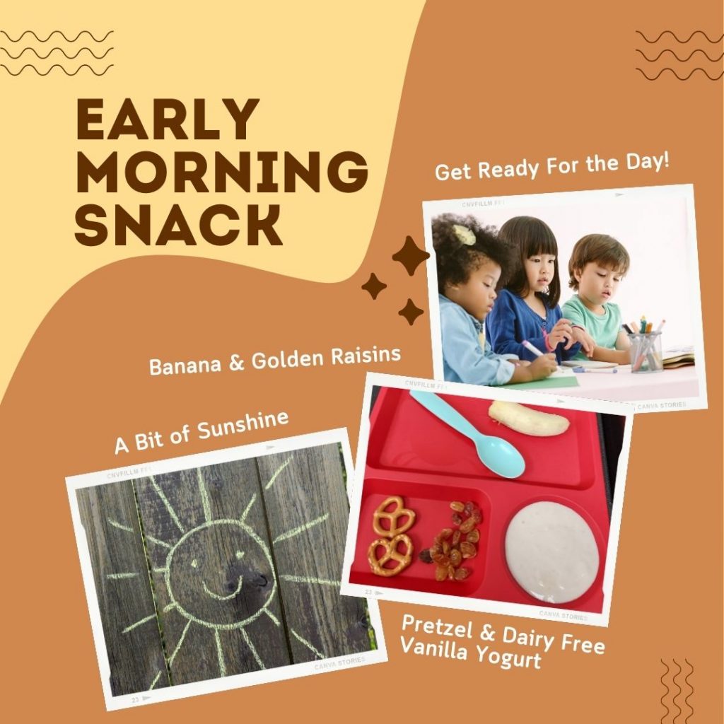 early morning snack preschool